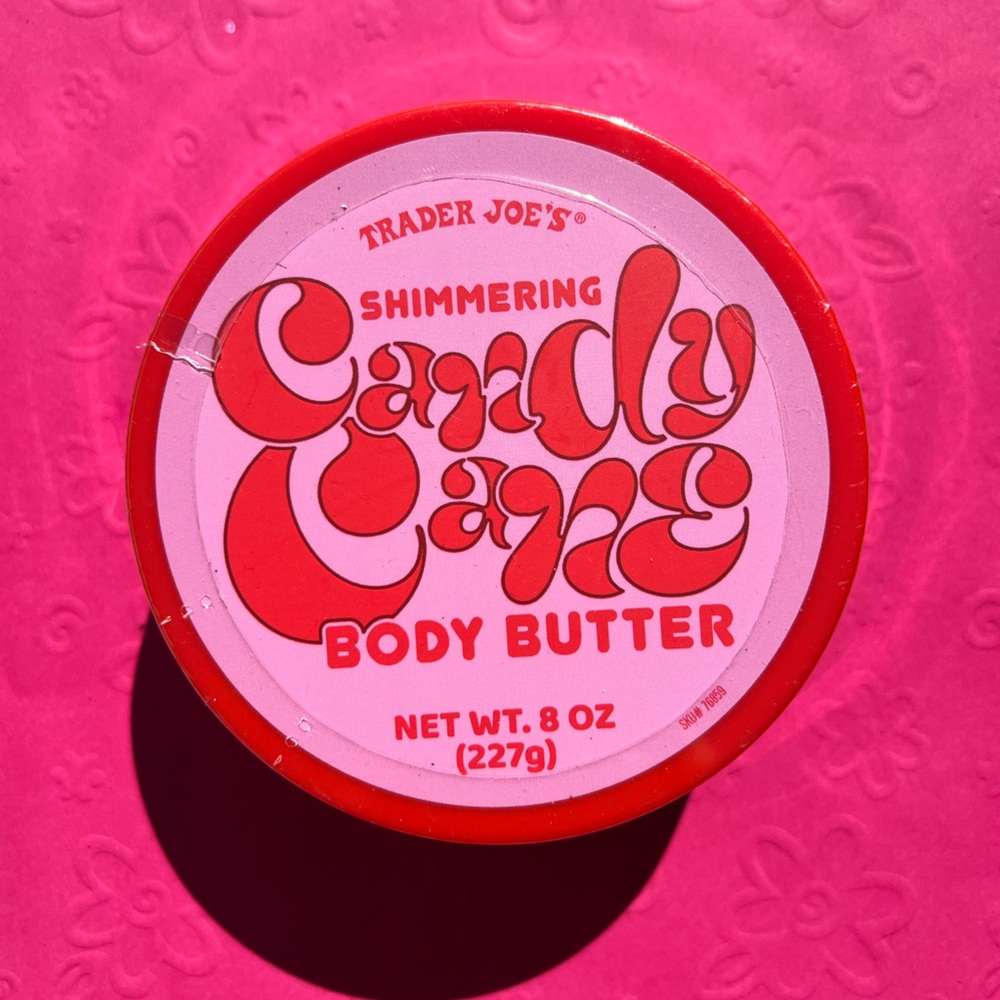 Shimmer Candy Cane Body Butter- Trader Joe’s - (Brand New)